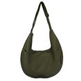 thumbnail image 1 of Bolsa de bolas de masa hervida TUNC Bolsas cruzadas de lona unisex Verde Sencillez, 1 of 5