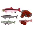 thumbnail image 1 of 1 Set Ocean Animal Simulation Toys Home Living Room Office Craft Ornaments, 1 of 3