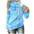 thumbnail image 1 of Pull Imprimé Femmes Hiver Sweat-Shirt Hoodie Mode Pull Chaud Col Rond Cardigan Noël Houlichy Outwear Mi Longueur Ample Blouse, 1 of 6