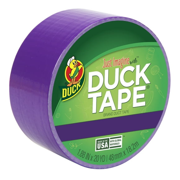 Duck Brand 1.88 in. x 20 yd. Violet Colored Duct Tape