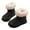 Black, variant on Quealent Toddler Boy Girl Snow Boots Waterproof Winter Warm Boots Nonslip Lightweight Outdoor Walking Shoes for Cold Weather Black for Size 2.5