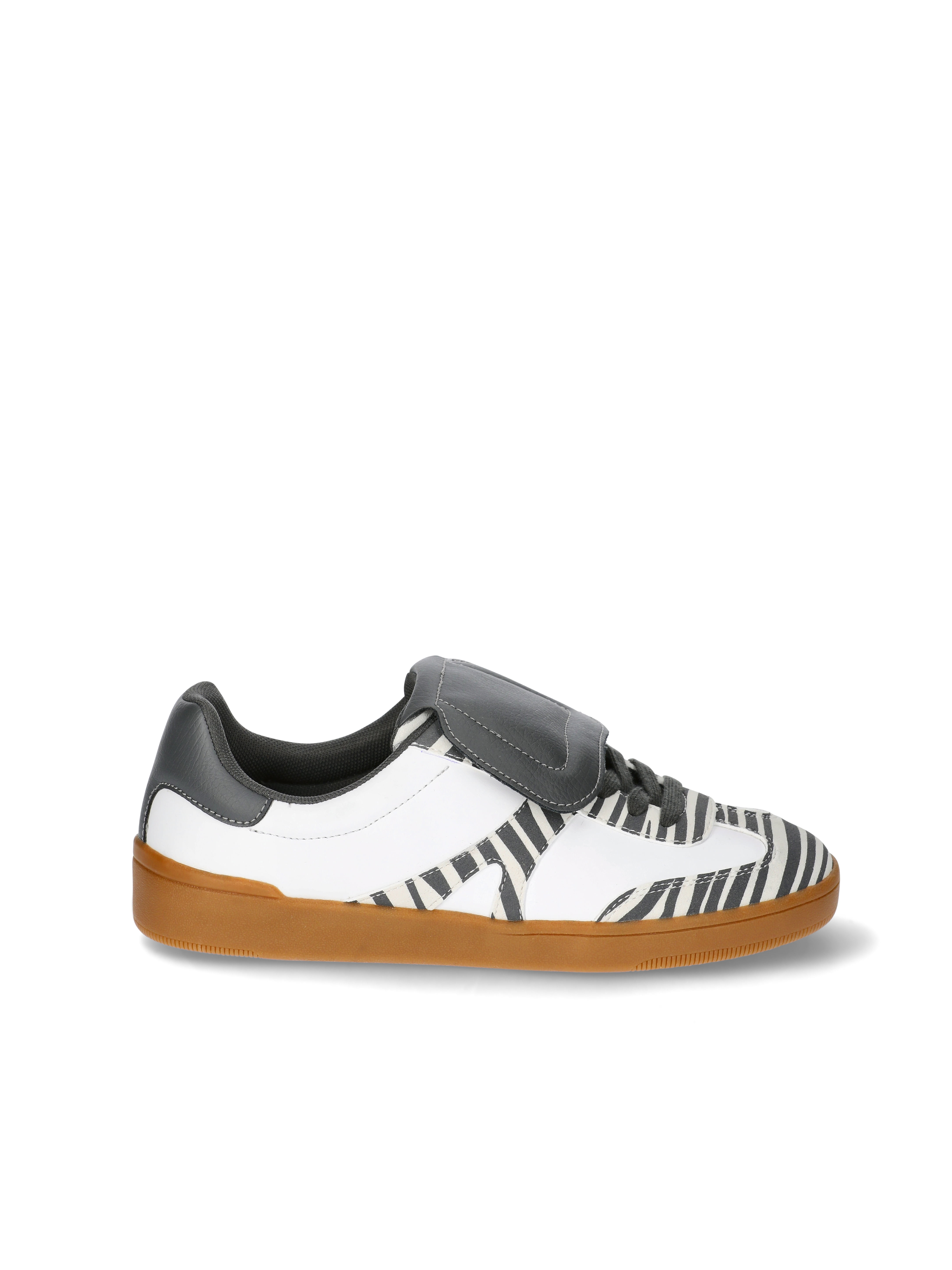 No Boundaries Women's Foldover Lace-Up Sporty Sneakers
