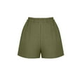 thumbnail image 6 of Ashirexll Women's Shorts, Summer Shorts for Women, Casual Vintage Pants Color Pocket Shorts, 6 of 7