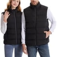 thumbnail image 6 of Turilly Unisex Winter 26 Heated Sleeveless Jacket Coat USB Intelligent Constant Temperature Heated Windproof Plus Size Coat For Men And Women, 6 of 6