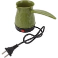 thumbnail image 4 of Fockety Turkish Coffee Maker, 500ml Electric Coffee Maker for Arabic, Greek and Turkish Coffee, Hot Kettle, Tea, Coffee (Green), 4 of 5