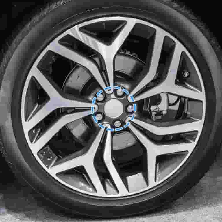 4-Pack 58mm Universal Black ABS Wheel Center Caps - Fits Honda, Subaru, RTX & More