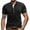 Black, variant on Vivianyo HD Short Sleeve Shirt for Men,Big Men Short-Sleeve Beefy Muscle Basic Solid Color Blouse Tee Shirt Top Short Sleeve Turndown Collar Blouse Shirt