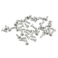 thumbnail image 1 of Unique Bargains M1.6x0.35x4mm 50Pack Metal Flat Round Head Screws Phillips Drive Machine Bolt, 1 of 5