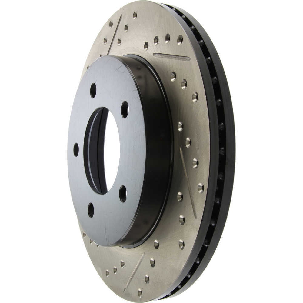 Stop Tech 127.65057R Sportstop Slotted and Drilled Brake Rotor Fits select: 1997-2003 FORD F150, 2004 FORD F-150 HERITAGE