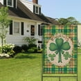 thumbnail image 4 of St. Patrick's Day Garden Flag Irish Garden Flag Welocme Lucky Shamrock Green Yard Flags 28''×40'' Burlap Vertical Double Sided Outdoor Flag for Home,Garden Decorations, 4 of 6