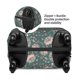 thumbnail image 2 of Fotbe Hedgehogs and Flowers Funda Protectora para Equipaje, Antirrayones y Resistente a la Suciedad, Compatible con Maletas de 18 a 32 Pulgadas-Large, 2 of 7