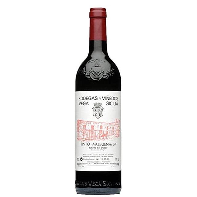 Pack de 6 Vino Tinto Vega Sicilia 5A Valbuena 750 ml
