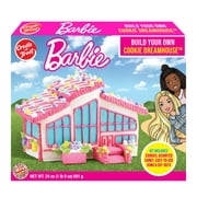 Holiday Decorating Kit, Create A Treat Barbie Cookie Dreamhouse, Vanilla, Shelf Stable, Medium Size Box, 24 oz, 1 Count.
