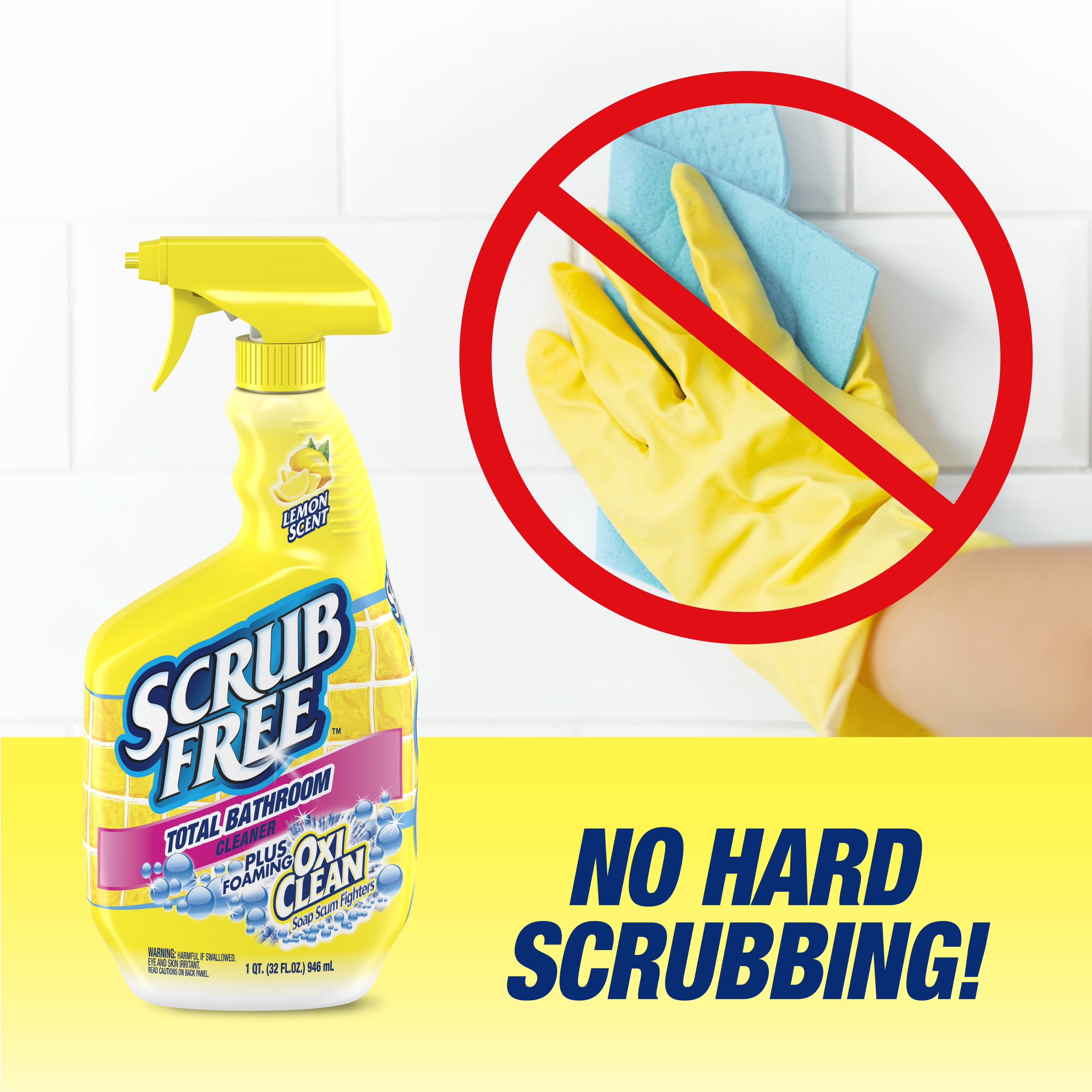 Scrub-free Shower and Faucet Cleaner
