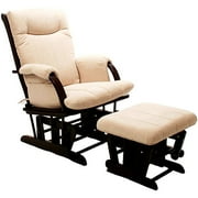 Baby Relax - Glider and Ottoman, Espresso