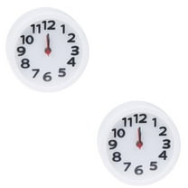 2 Pieces Clock Wall Luminous Small Alarming Sound Child