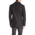 thumbnail image 2 of Kenneth Cole Mens Double Breasted Pea Coat, Grey, Small, 2 of 2