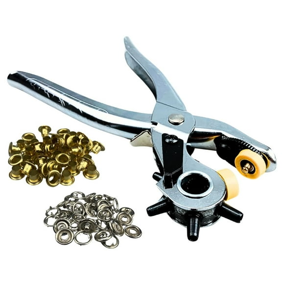 Plier King 3-In-1 Plier with Hole Puncher, Snap Tool and Eyelet Maker: TP-83106