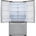 thumbnail image 4 of LG LRFCC23D6S 23 Cu. Ft. Stainless Counter-Depth 3-Door French Door Smart Refrigerator, 4 of 4