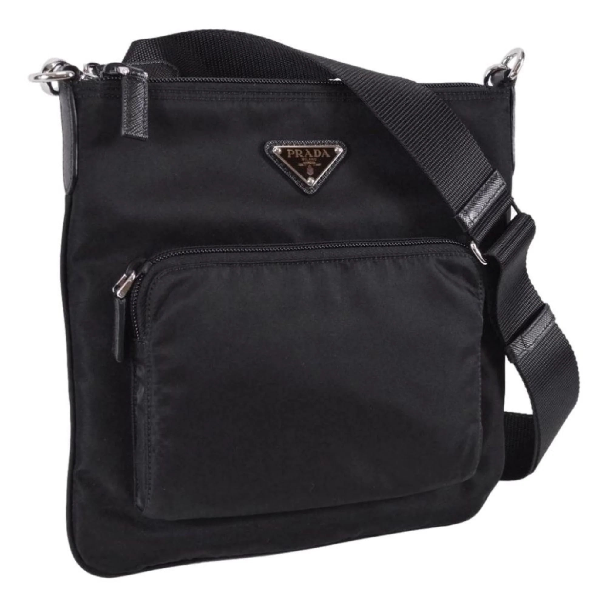 Prada Sport Black/Grey Mesh Mini Side Bag – Holsales