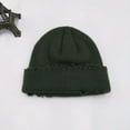 thumbnail image 4 of COCOpeaunt Fashion Hole Beggar Style Winter Warm Beanies Casual Hip Hop Hat Men Beanie Female Knitted Beanie Skull Cap Elastic Hats Unisex, 4 of 5