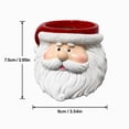 thumbnail image 2 of Santa Claus Christmas Planter Pot, Resin Indoor Plant Pot for Holiday Home Decor, Festive Christmas Gift, 2 of 3