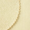 thumbnail image 5 of Martha Stewart Woven Water Resistant Lindos Fabric Placemat Set 6-Pack, 15" Round, Beige, 5 of 9