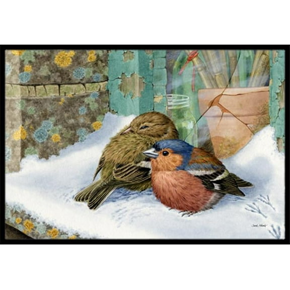 Chaffinches Indoor or Outdoor Mat- 18 x 27