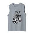 thumbnail image 3 of HUITKMM Girls Top Summer Sleeveless Tops Cute Round Neck Casual Tees for Girl with Print, 3 of 3
