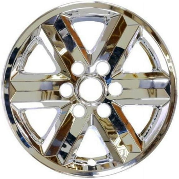 17 in. Impostor Wheel Skin for 2021-2022 Ford F-150, Chrome - Set of 4