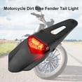 thumbnail image 3 of Luz trasera LED para moto, Jormftte, Polipropileno, 12V, Negro, 3 of 5