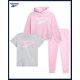 thumbnail image 2 of Conjunto deportivo Reebok para niña pequeña de 3 piezas, rosa, talla 6X, 2 of 7