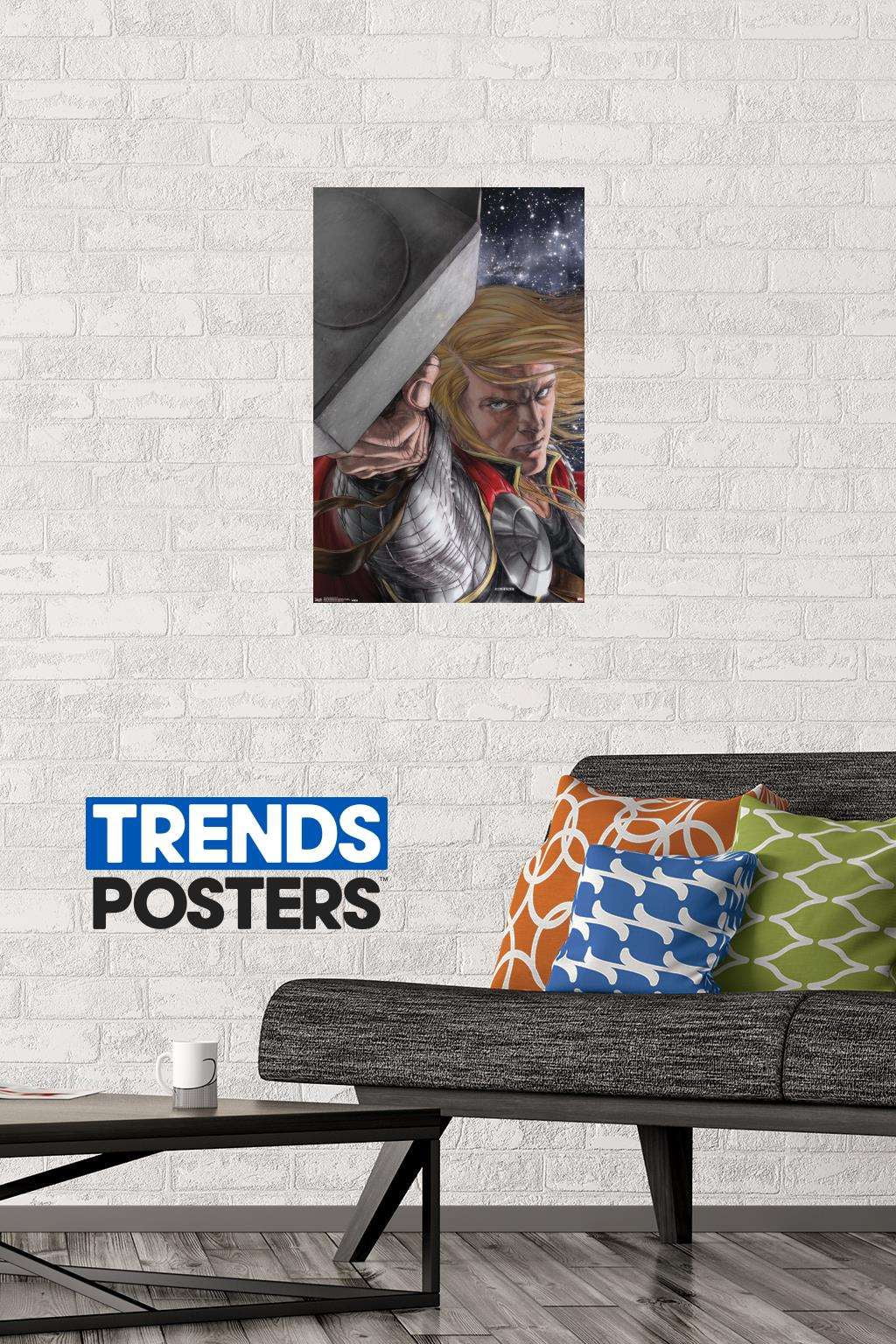 Marvel Comics - Thor - Astonishing 4 Wall Poster, 14.725" x 22.375"