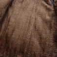 thumbnail image 2 of DJDLJWCJ Boys Winter Puffer Coat Fleece Lined Solid Color Hooded Jacket Thick Warm Zip Up Jacket Dark Gray Size 8, 2 of 9