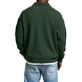 thumbnail image 3 of LEKWK Mens Henley Shirts Loose Fit Collared Long Sleeve Shirts Waffle-Texture Casual Shirts Solid Thermal Fall Winter Warm Pullover, 3 of 4