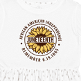thumbnail image 3 of Inktastic Juneteenth Sunflower Design Girls Toddler Dress, 3 of 4