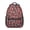 Football Icon Darkblue, variant on Football Icon Darkblue Pattern Backpack for School, Cute School Bag with Adjustable Shoulder Straps and Padded Back, 15.3"x11"x6.7"
