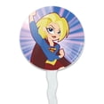 thumbnail image 2 of DC Super Hero Girls Supergirl Cupcake Picks Toppers Decoration Set of 6, 2 of 7