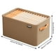 thumbnail image 5 of Organizador Sujetadores Caja Almacenamiento Plegable para Pantalones Vaqueros Doméstico Tela (caqui M), 5 of 5