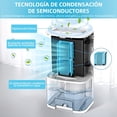 thumbnail image 3 of Deshumidificador 1000ml Silencioso, Deshumidificador para la humedad Pequeño con luz LED de 7 Colores para Dormitorio Baño Garaje, Blanco, 3 of 6