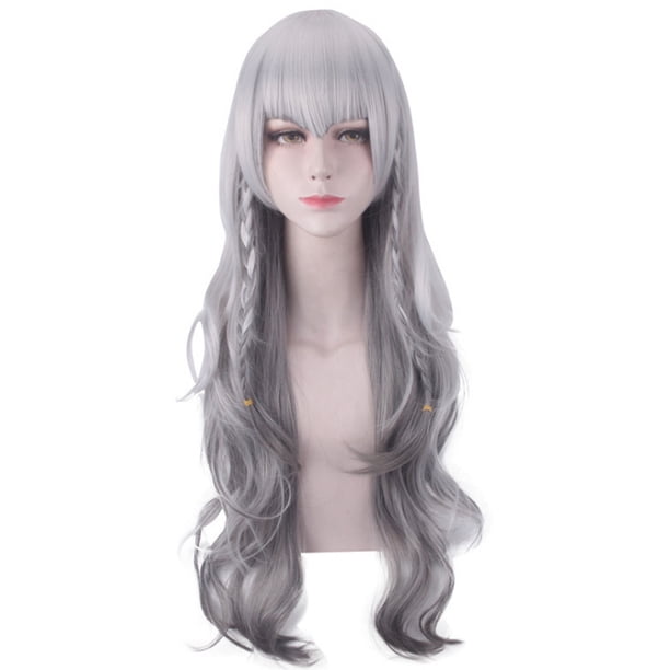 Peluca para cosplay Arknights Anime Snow: La primera nieve de Snow Leopard