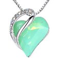 thumbnail image 2 of Collares de Latón para Mujer Leafael, Colgante Corazón Infinito, 2 of 3