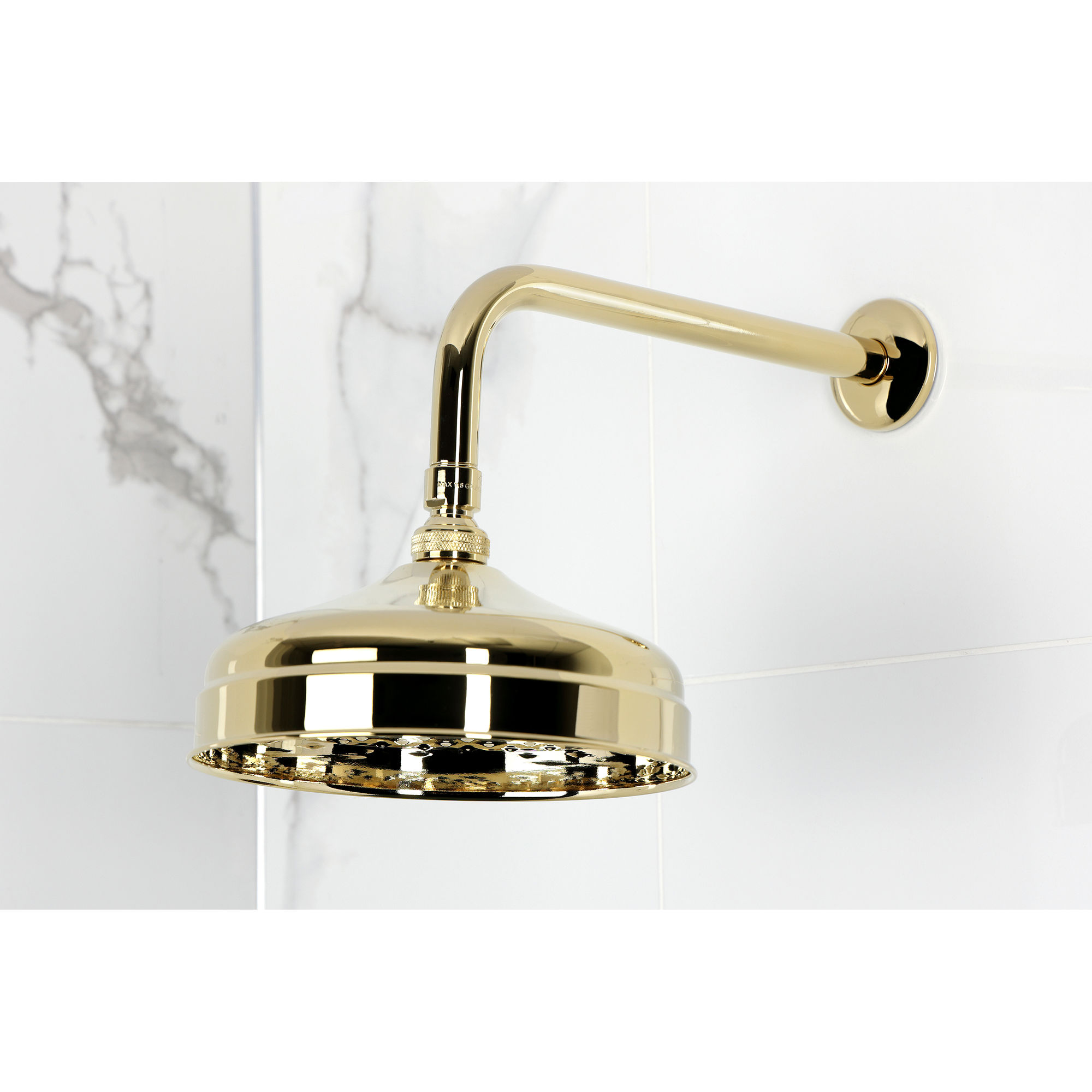 Kingston Brass KB6332DX Concord Single-Handle Pressure Balanced Tub and Shower Faucet in Polished Brass