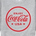 thumbnail image 3 of Coca-Cola - Enjoy Coca Cola USA - Men's Crew Neck Fleece Pullover, 3 of 5