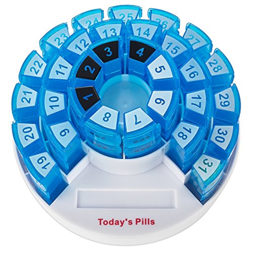 MEDca Monthly Pill Box by MEDca Smart Prescription Organization with