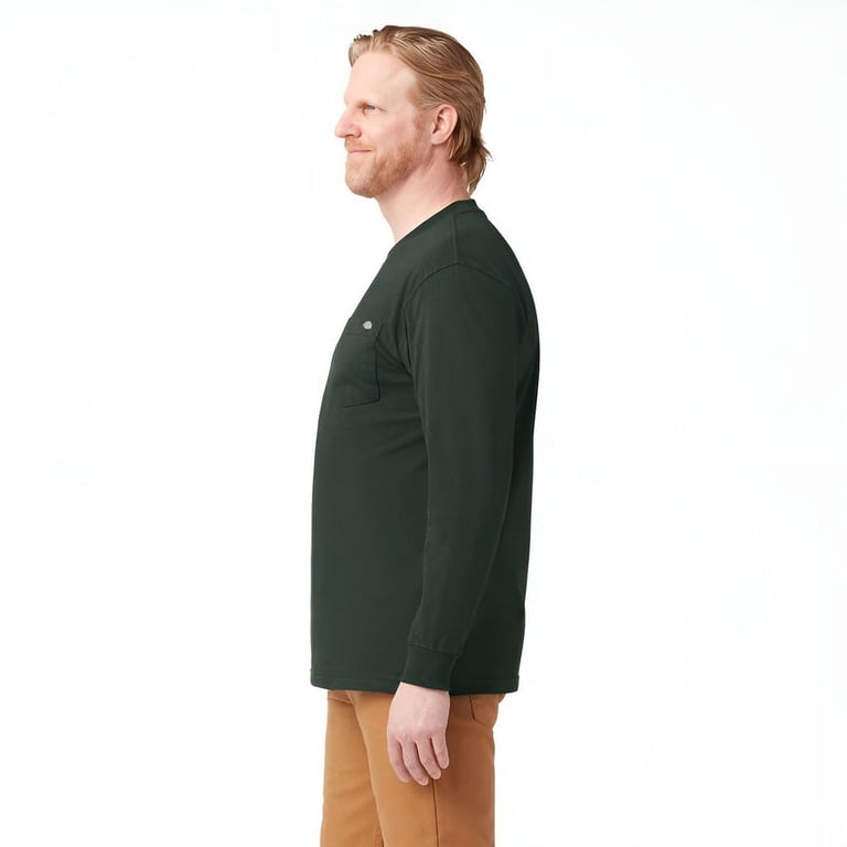 Dickies Men's Heavyweight Long Sleeve Pocket T-Shirt photo 4