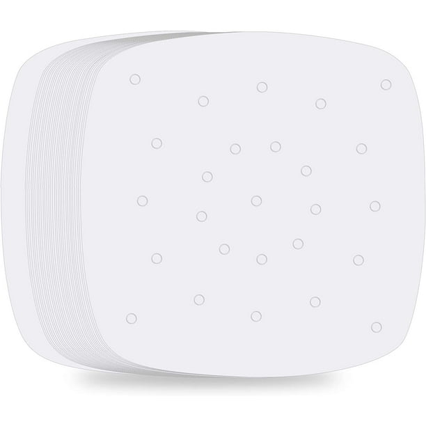 8.5 inch Air Fryer Parchment Paper 200Pcs, Perforated Parchment Paper