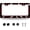 Bats Spiders Web, variant on Front License Plate with Cross American Flag Christian Faith Design, Aluminum Metal Novelty Vanity Tag, 4-Hole, 6 x 12 Inch