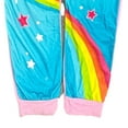 thumbnail image 4 of Trolls Movie Girls Pink Poppy Hoodie Blanket Sleeper Union Suit Pajamas 10, 4 of 4