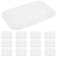 thumbnail image 1 of 12pcs Creative Plastic Square Six Hole Watercolor Water Mixing Trays (White), 1 of 3